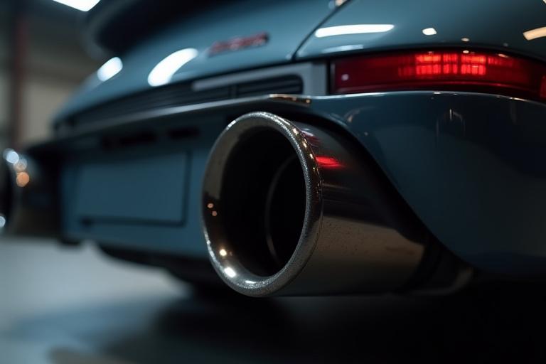 Porsche 911 커스텀 배기